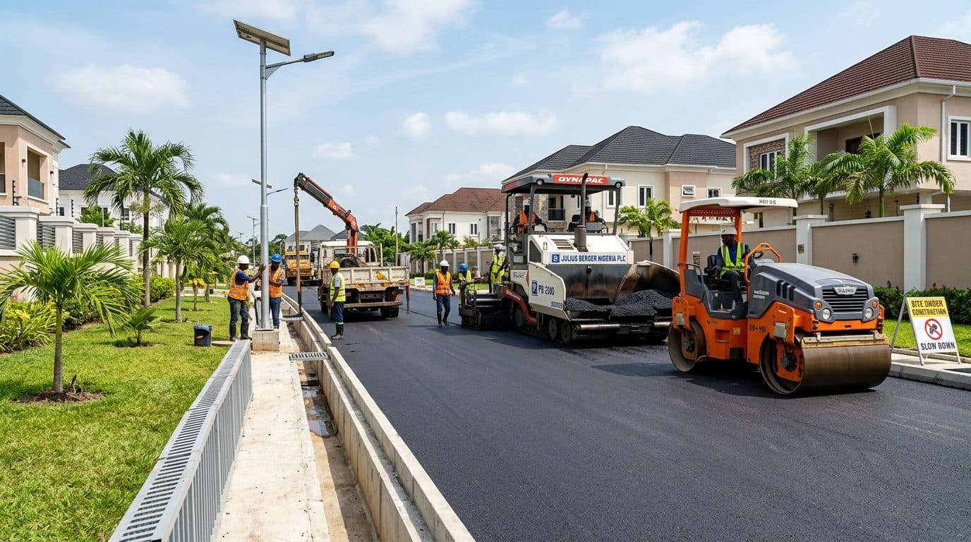 Active Road Paving & Drainage Construction